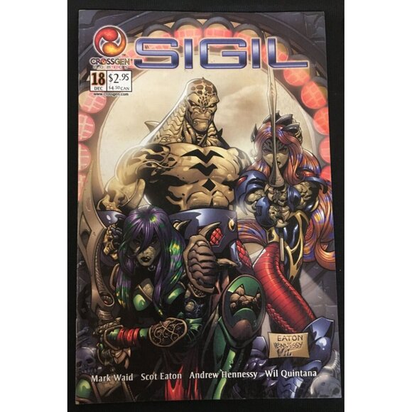 Crossgen Comics Mixed Lot of 10- Sigil, Crux and More Circa 2000-2008 - Picture 11 of 12